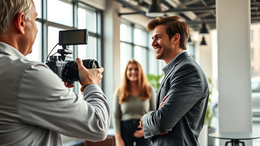 איך נראה תהליך צילום לאתרי הכרויות אצל אלכס זנביץ'