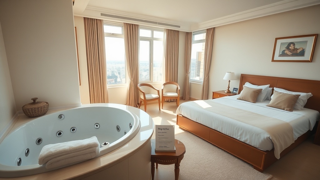 טיפים לבחירת חדר לפי שעה עם ג'קוזי