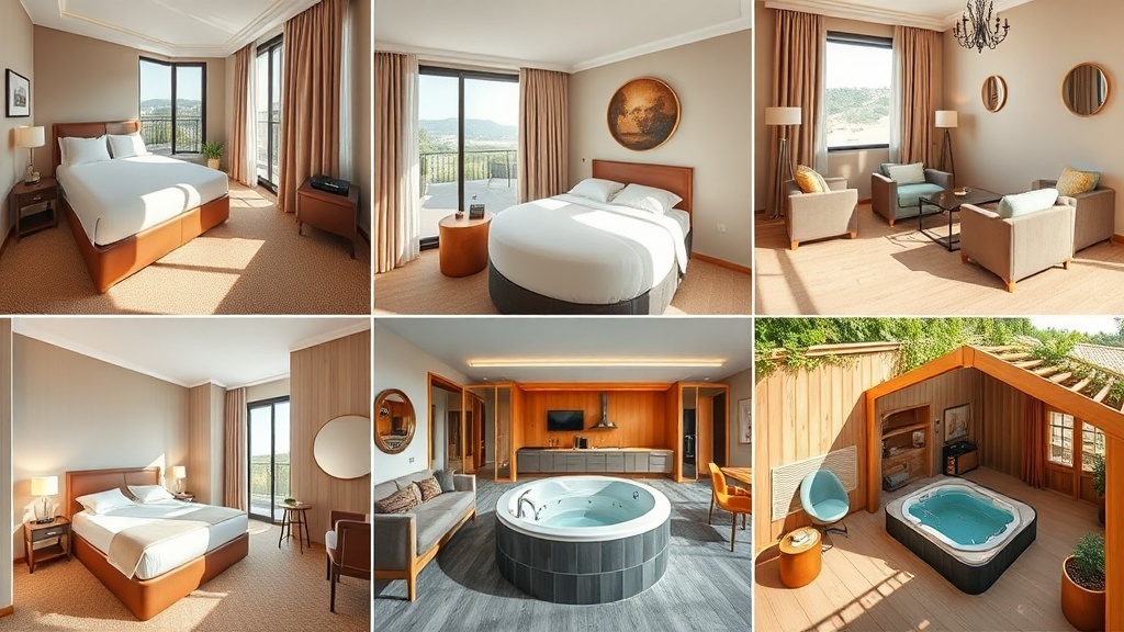 סוגי החדרים והסוויטות – מה מתאים לכם?