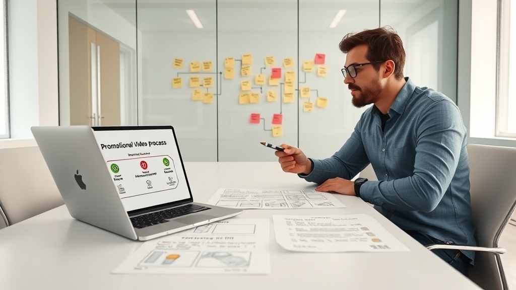 איך נראה תהליך חכם של הפקת סרטון תדמית אצל עסק נורמלי